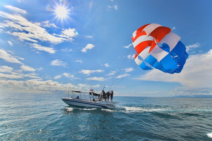 Boat Parasailing with Aguas Azules - Photo 1 of 16